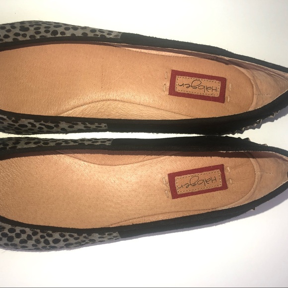 Halogen Printed Calf Hair and Rockstud Fla… - Picture 2 of 8